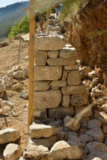 Mur en Pierres seches de Provence